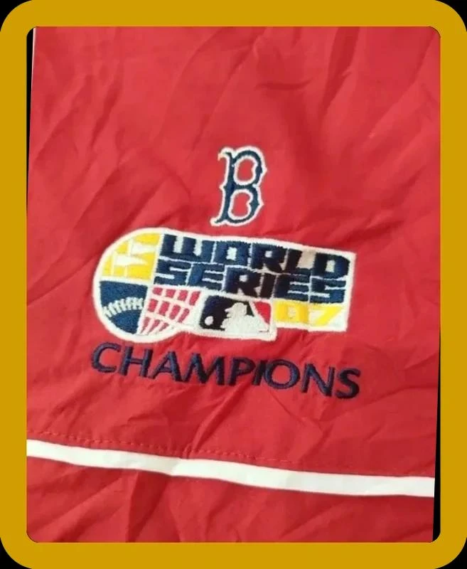 Veste coupe-vent Antigua MLB Boston Red Sox World Series 2007 manches amovibles – photo 3